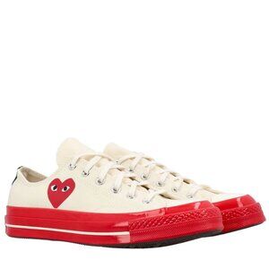 Converse Chuck Taylor All Star 70 Comme des Garcons Play Low Egret Men's US 10